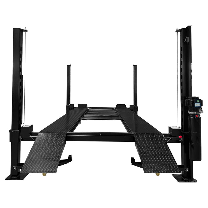 APlusLift 11,000LB 4-Post Portable Parking Storage Service Car Lift #HW-4P11S, alamoequipment.com