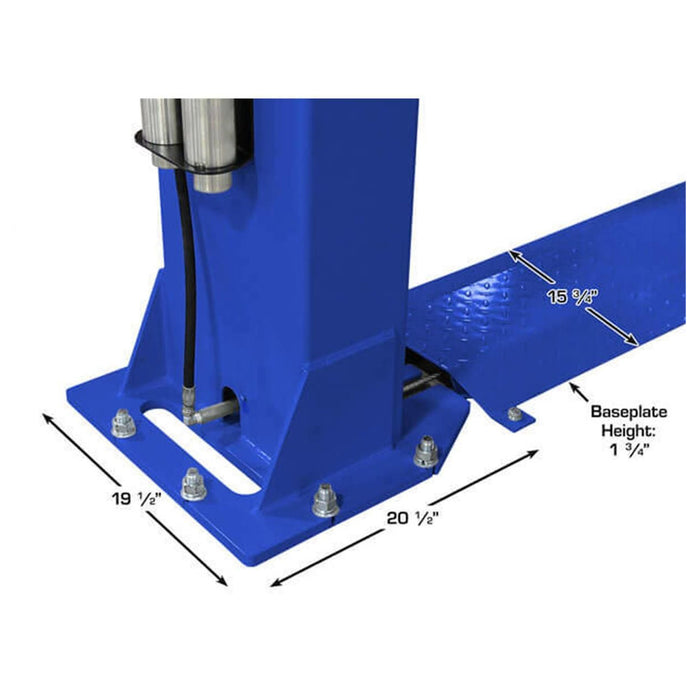 Atlas Equipment Platinum PVL9BP ALI Certified 2-Post Lift 9k lbs. #ATEAP-PVL9BP-FPD, alamoequipment.com
