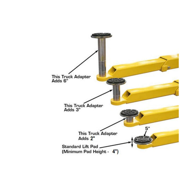 BP10000X Commercial Grade Baseplate 2-Post Lift 10,000 lbs #ATEATTD-BP10000X-FPD, alamoequipment.com