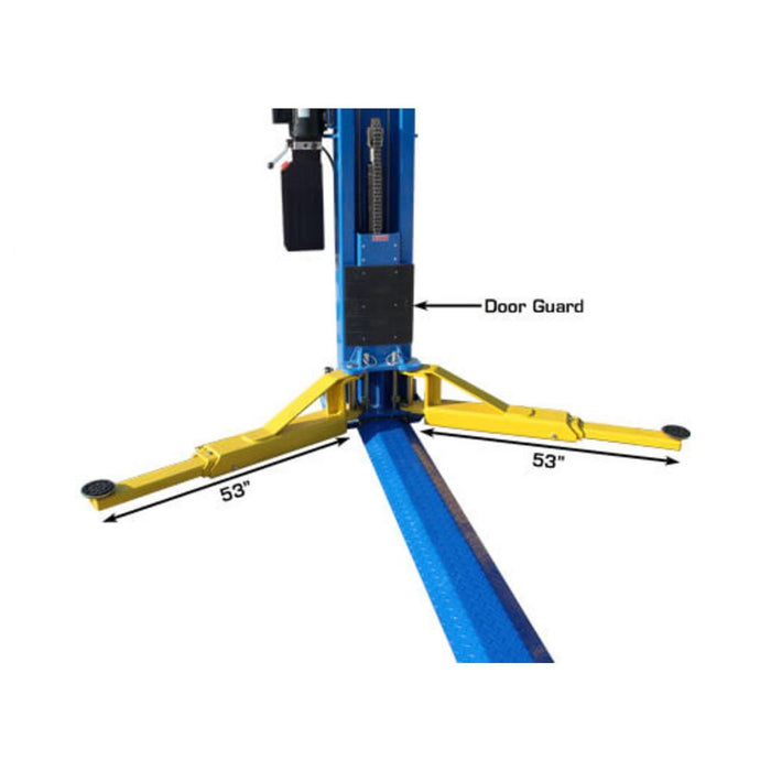 Atlas® BP-12000 HD 2 Post Lift 12K lbs #ATEATTD-BP12000X-FPD, alamoequipment.com