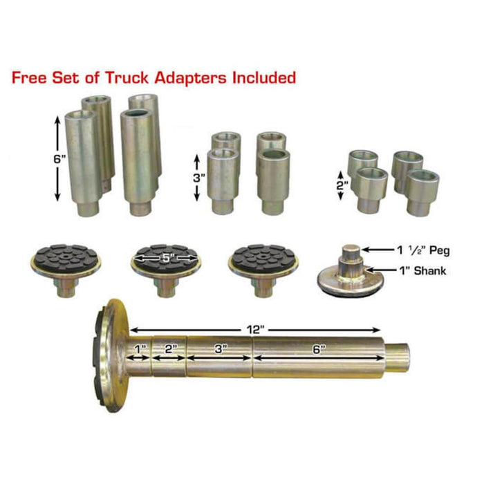 Atlas® BP-12000 HD 2 Post Lift 12K lbs #ATEATTD-BP12000X-FPD, alamoequipment.com