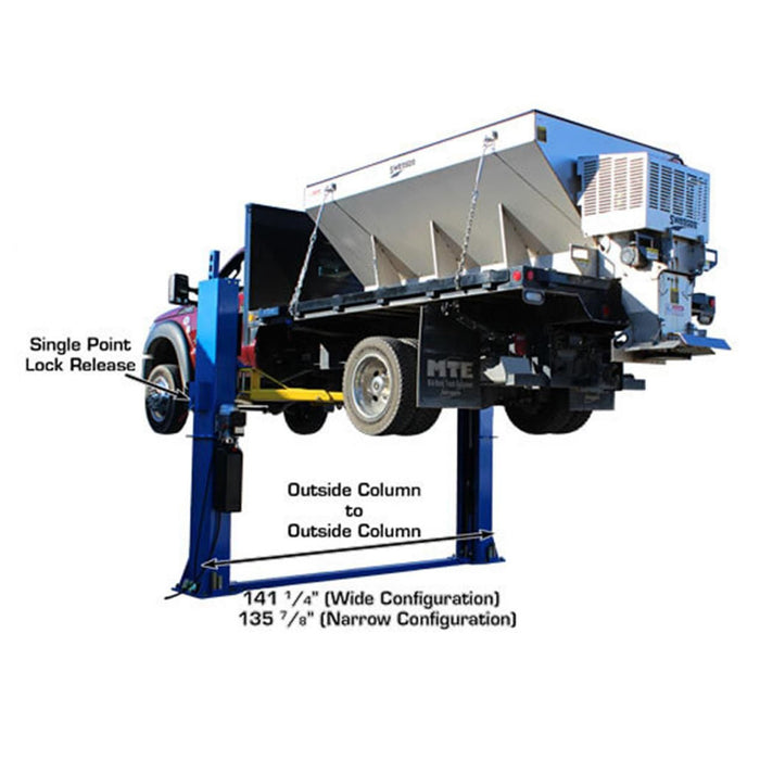 Atlas® BP-12000 HD 2 Post Lift 12K lbs #ATEATTD-BP12000X-FPD, alamoequipment.com