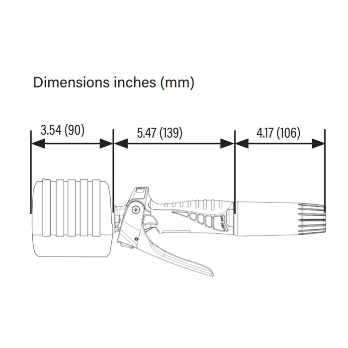 Balcrank 3330-205 Flex Memory 1/4 Turn Mechanical Oval Gear (MO) Meter Control Handle , alamoequipment.com