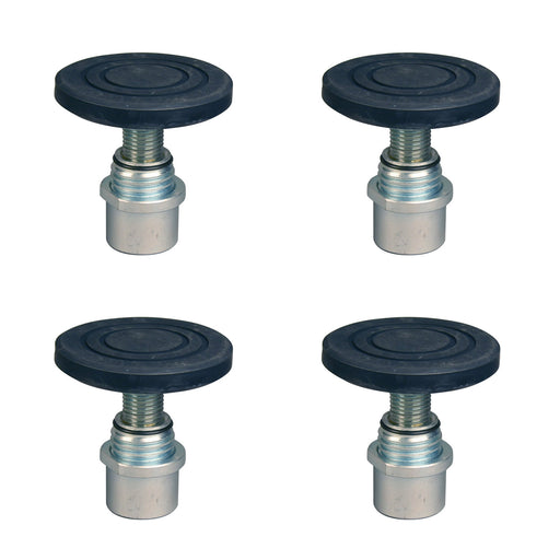 Challenger Round Rubber-style Double Screw Pad Assembly - Set of 4 #B2260-4, Alamo Equipment, TX