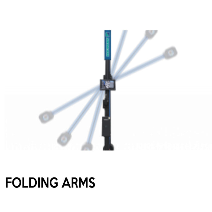 Hofmann GEOLINER® 609 Imaging Wheel Aligner #EEWA741TH3, Folding Arms, alamoequipment.com