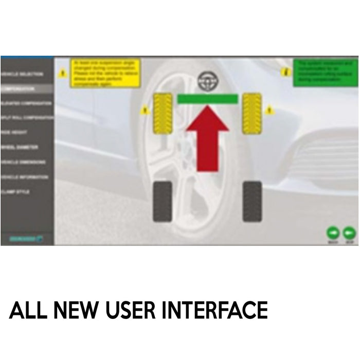Hofmann GEOLINER® 609 Imaging Wheel Aligner #EEWA741TH3, All New User Interface, alamoequipment.com