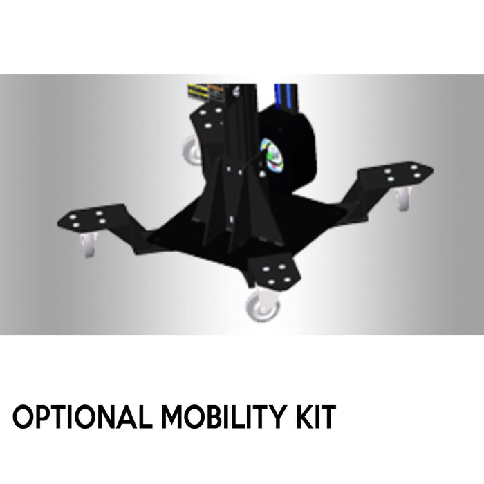 Hofmann GEOLINER® 609 Imaging Wheel Aligner #EEWA741TH3 Optional Mobility Kit, alamoequipment.com