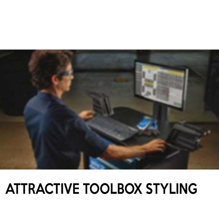 Hofmann GEOLINER® 660 Imaging Wheel Aligner Attractive Toolbox Styling, alamoequipment.com