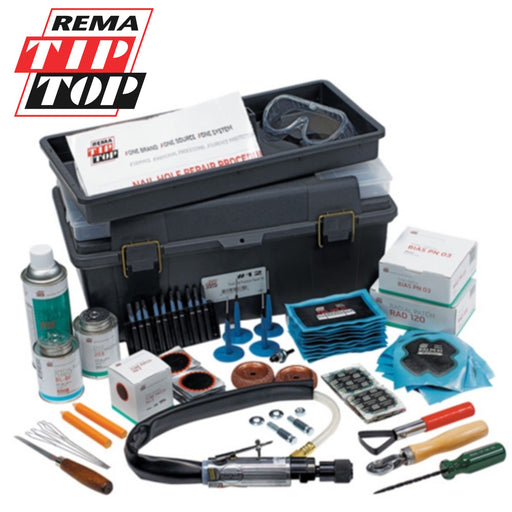 Rema Tip Top #12 Car/Truck Tire Puncture Repair Kit #REMA-12, Alamo Equipment