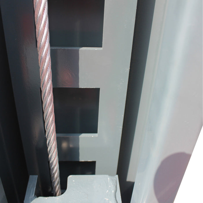 Stratus 4-Post 14k lbs Pneumatic Safety Lock Release Compact Car Lift SAE-414C, alamoequipment.com