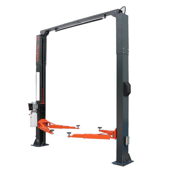 Stratus Pro Asymmetric & Symmetric 10k lbs 2-Post Lift SAE-C10P, alamoequipment.com