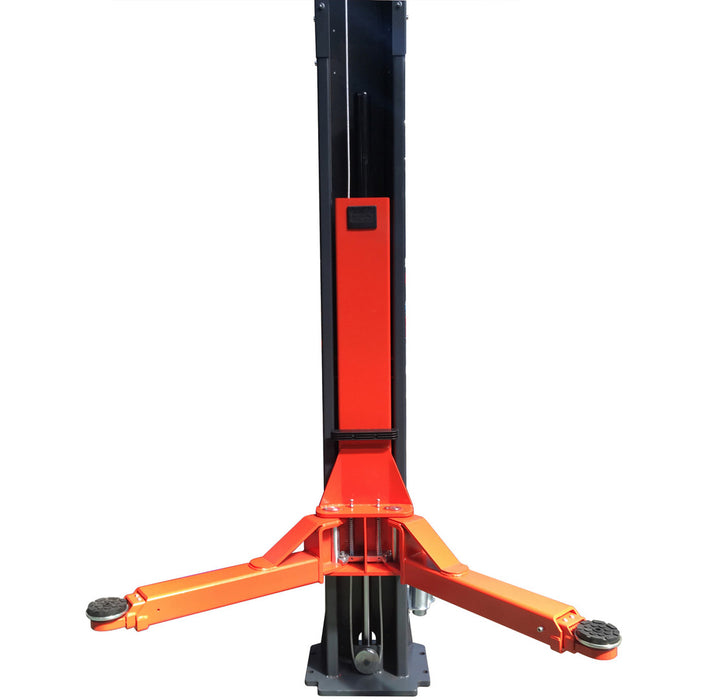 Stratus Clear Floor 14k lbs Single Point Manual Release 2-Post Lift SAE-C14X, alamoequipment.com