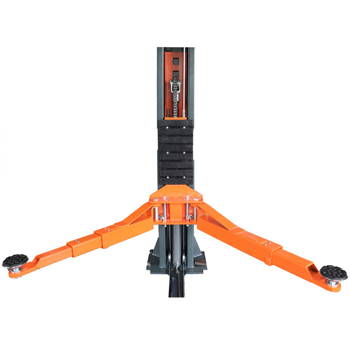 Stratus Floor Plate Open 10k lbs Single Point Manual Release 2-Post Car Lift SAE-F10P, alamoequipment.com