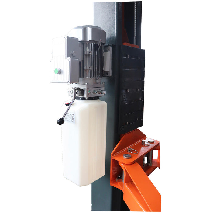 Stratus Floor Plate Open 10k lbs Single Point Manual Release 2-Post Car Lift SAE-F10P, alamoequipment.com