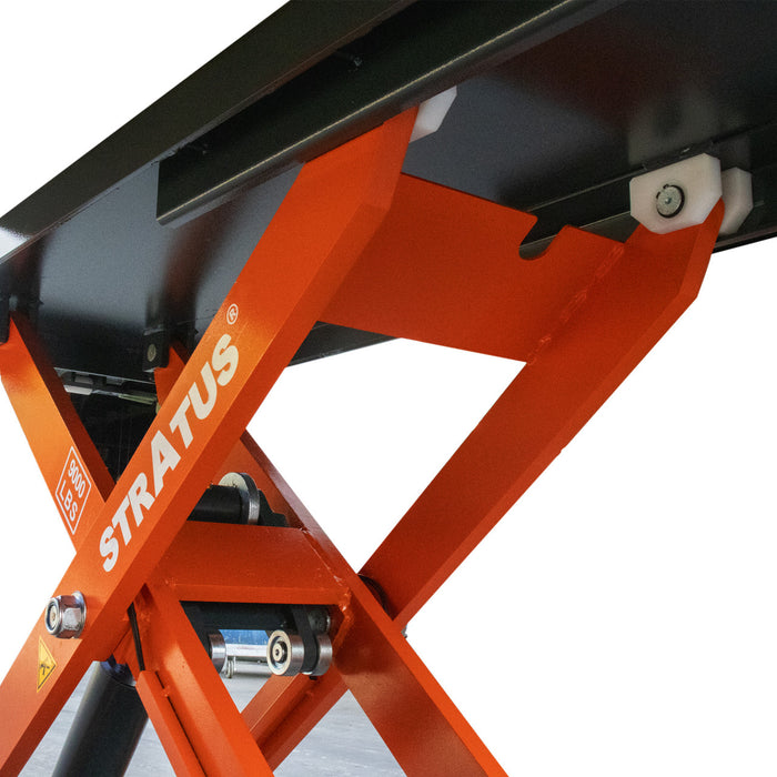 Stratus Extra Wide & Tall 9k lbs Commercal Scissor Lift, SAE-MS9000X, alamoequipment.com