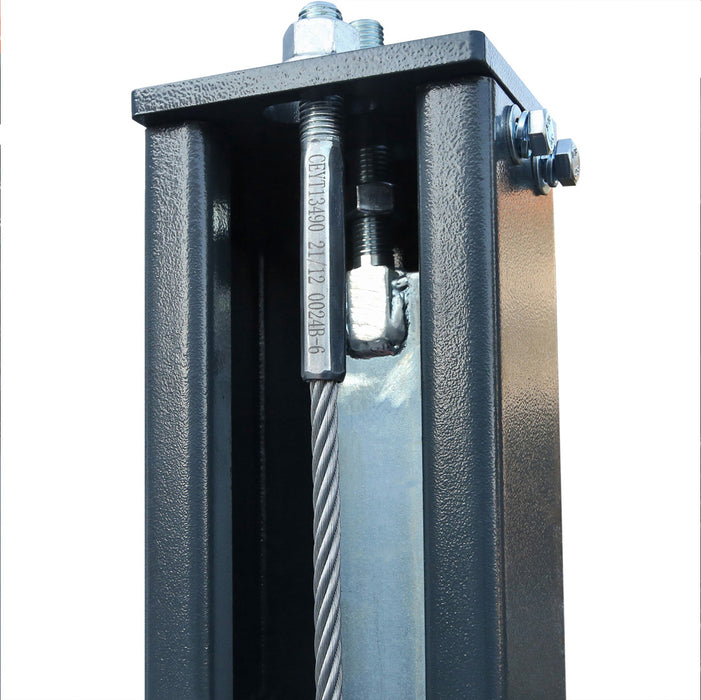 Stratus 4-Post 10k lbs Manual Release Car/Storage Lift SAE-P410, alamoequipment.com