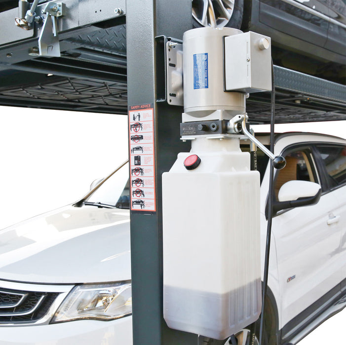 Stratus 4-Post 10k lbs Manual Release Car/Storage Lift SAE-P410, alamoequipment.com