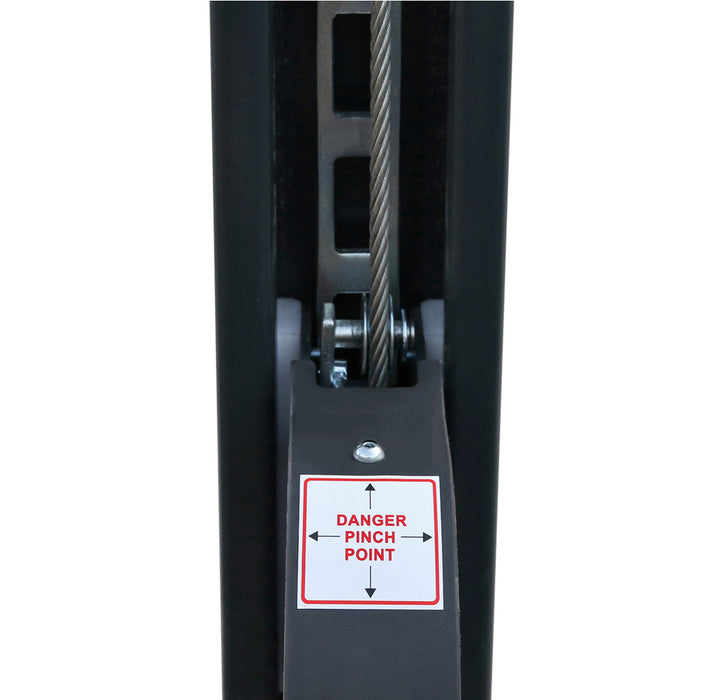 Stratus 4-Post 10k lbs Manual Release Car/Storage Lift SAE-P410, alamoequipment.com