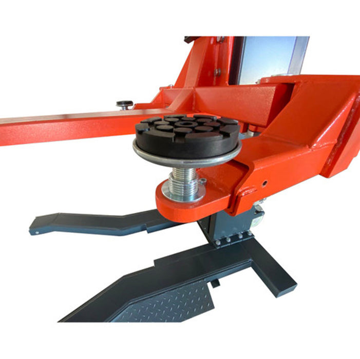 Stratus Single Post 6,600 lbs Manual Safety Lock Release Car Lift SAE-S66M, alamoequipment.com