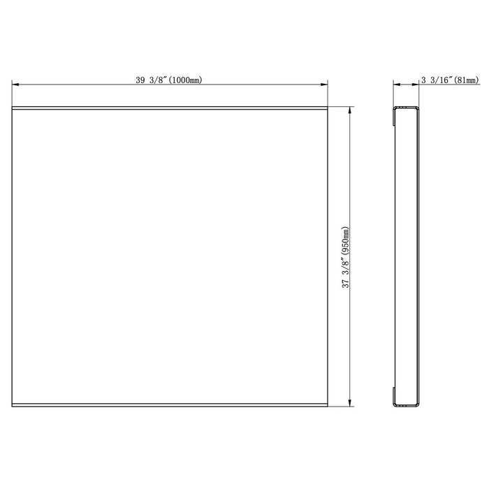 Stratus® 4 Post Parking Lift Aluminum Center Deck, SAE-CD, alamoequipment.com