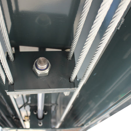 Stratus 4-Post 14k lbs Pneumatic Safety Lock Release Car Lift SAE-414, alamoequipment.com