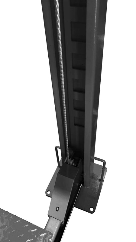 APlusLift 9,000LB 4-Post Double Deck Parking Storage Service Car Lift #HW-9KDP, alamoequipment.com
