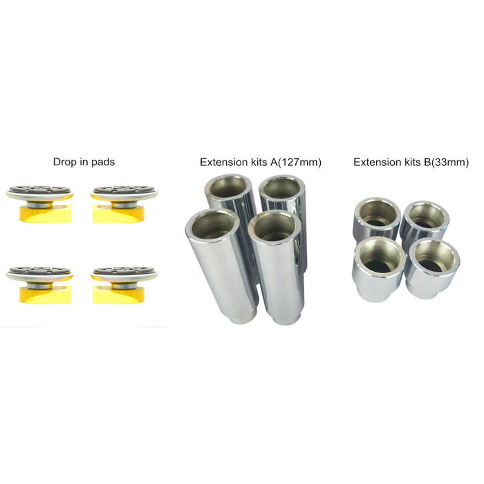 APlusLift 9,000LB 2-Post Floor Plate Car Lift #HW-9KFL, alamoequipment.com