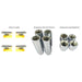 APlusLift 9,000LB 2-Post Floor Plate Car Lift #HW-9KFL, alamoequipment.com