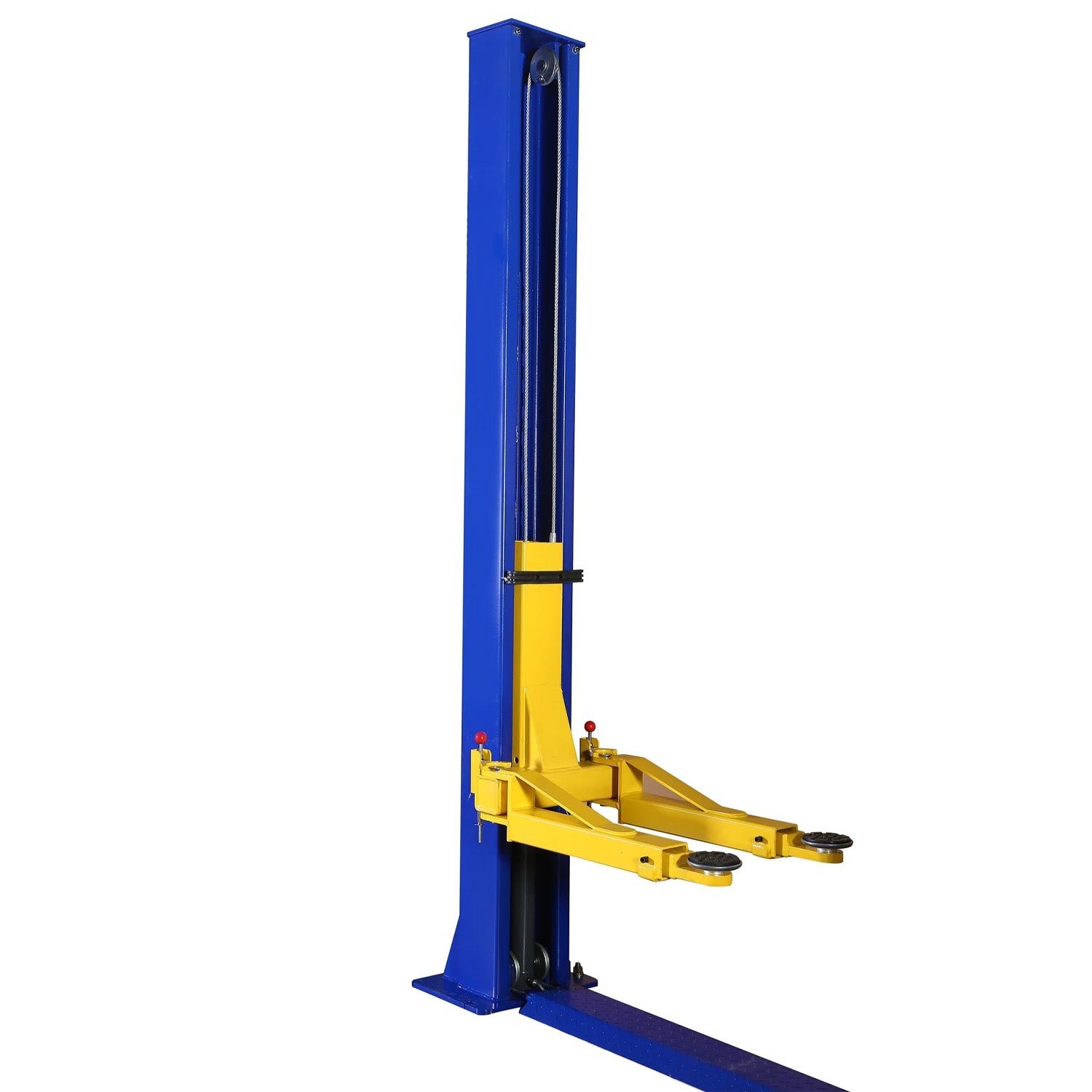 APlusLift 9,000LB 2-Post Floor Plate Car Lift #HW-9KFL, alamoequipment.com