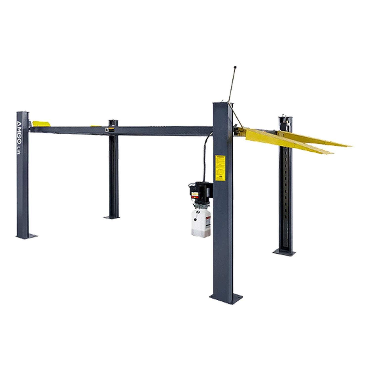 AMGO 7,000 lb Four-Post Parking Lift 407-P, AlamoEquipment.com