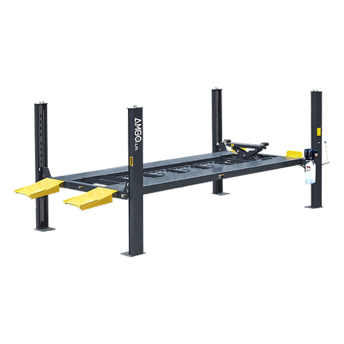 AMGO 8,000 lb Four-Post Parking Lift 408-P, AlamoEquipment.com