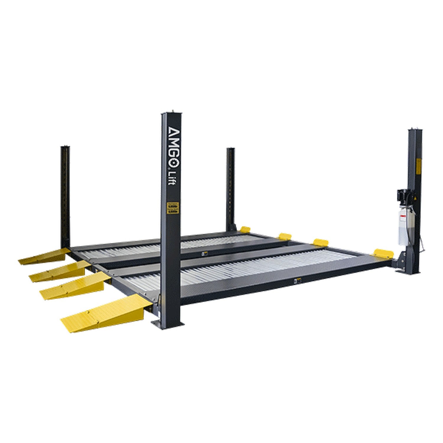 AMGO 9,000 lb Double-Parking Four-Post Lift 409-DP, AlamoEquipment.com