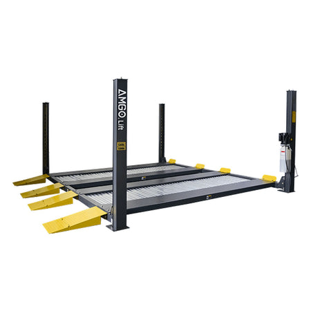 AMGO 9,000 lb Double-Parking Four-Post Lift 409-DP, AlamoEquipment.com