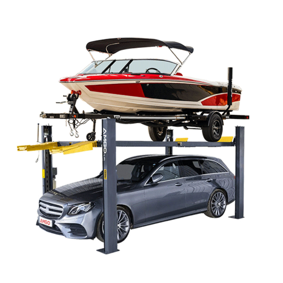 AMGO® 409-HPX 9,000 lb 4-Post Boat Storage Lift #409-HPX, AlamoEquipment.com