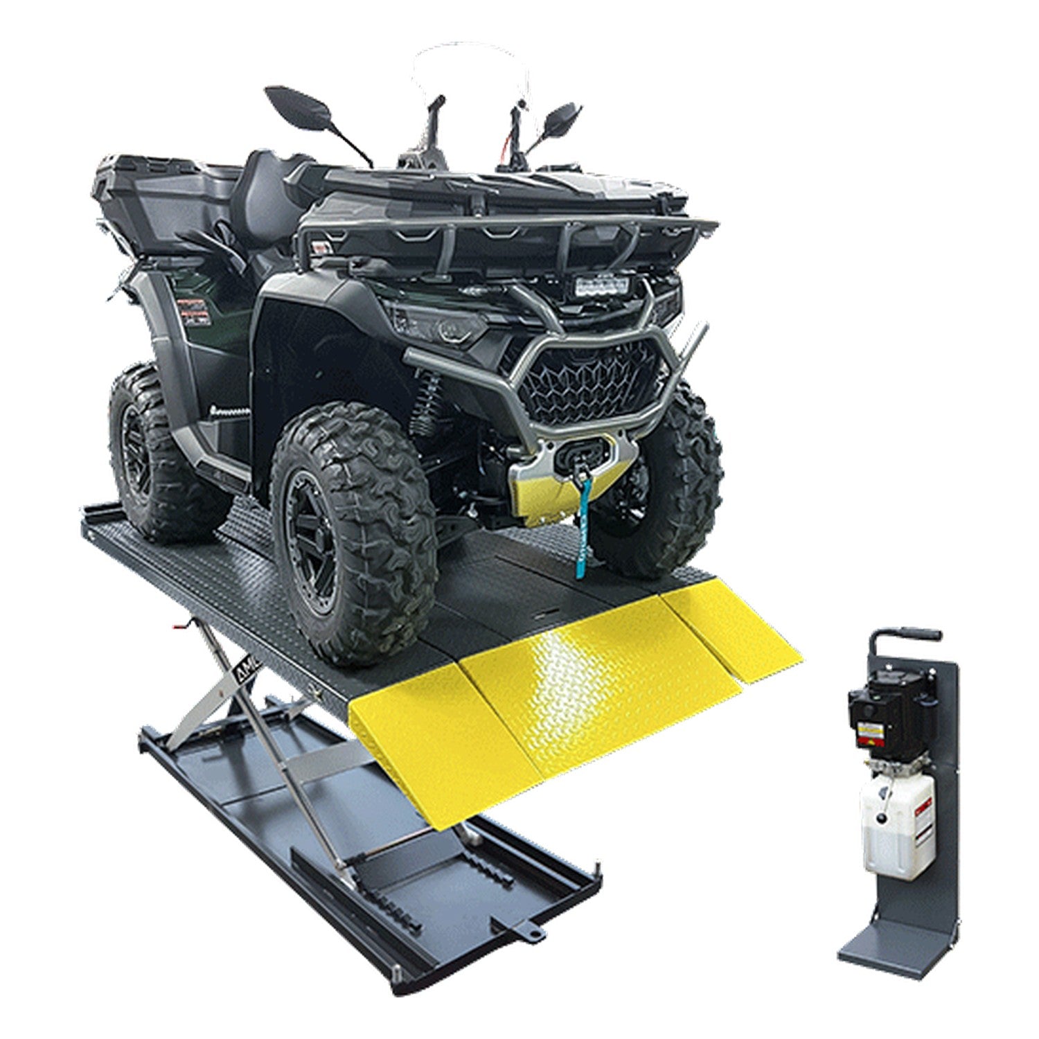AMGO 1,200 lb Motorcycle Lift MC-1200, AlamoEquipment.com