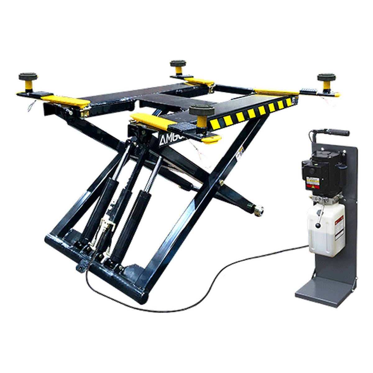 AMGO 6,000 lb Portable Mid-Rise Lift MR06, AlamoEquipment.com