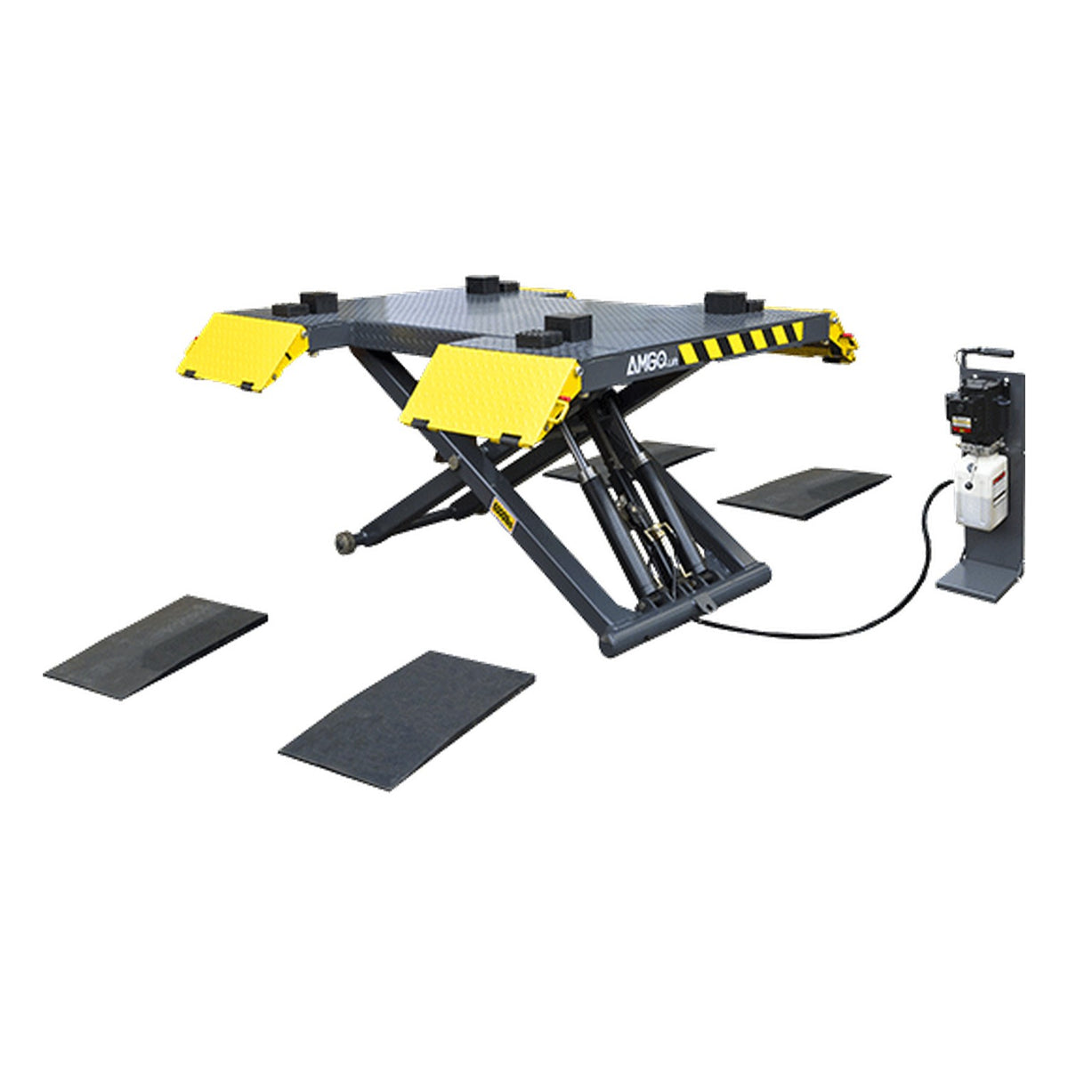 AMGO 6,000 lb Portable Mid-Rise Lift MRP06, AlamoEquipment.com