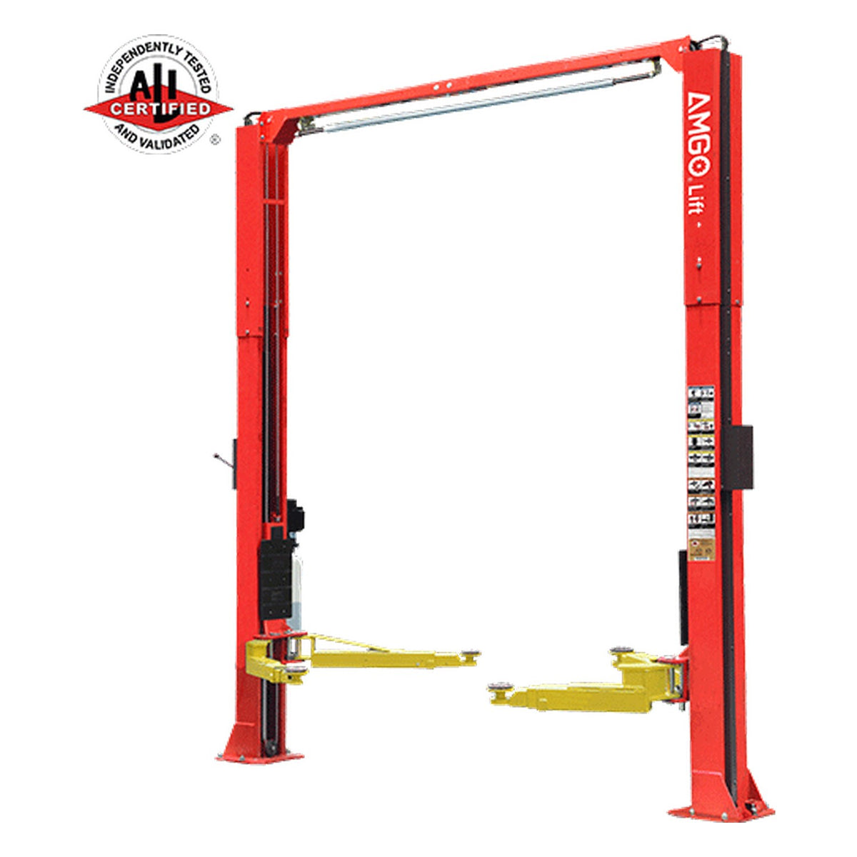 AMGO 10,000 lb Two-Post Lift OH-10, AlamoEquipment.com