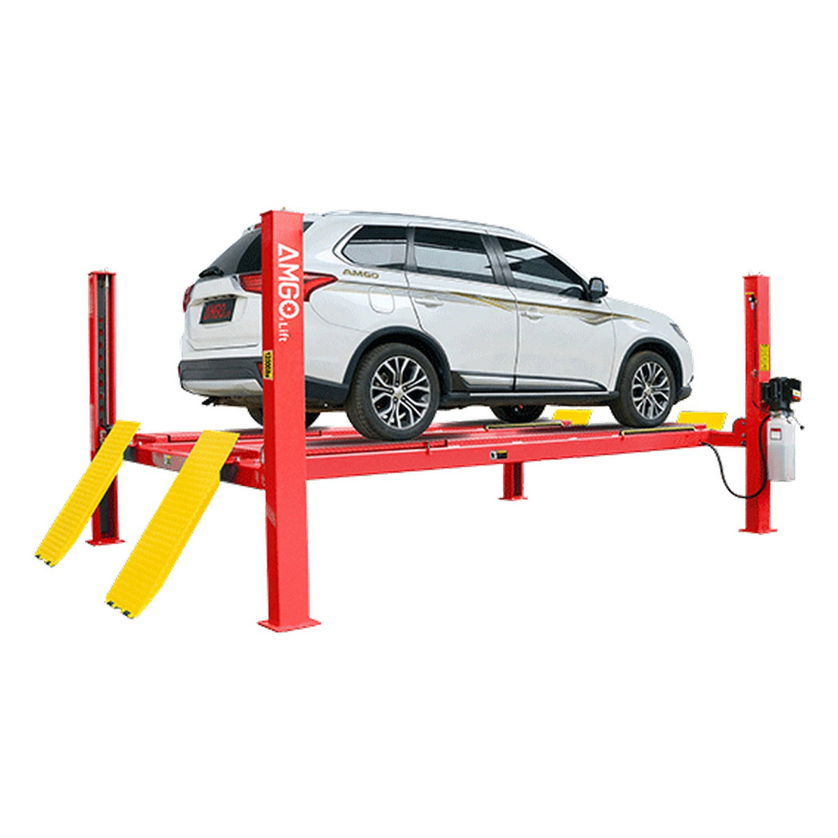 AMGO Hydraulics 12,000 lbs Alignment 4-Post Lift PRO-12ASX, AlamoEquipment.com