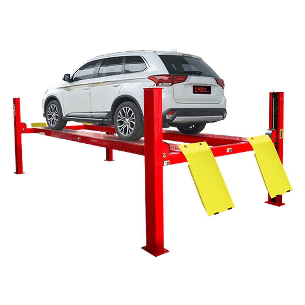 AMGO Hydraulics 12,000 lbs 4-Post Lift PRO-12SX, AlamoEquipment.com