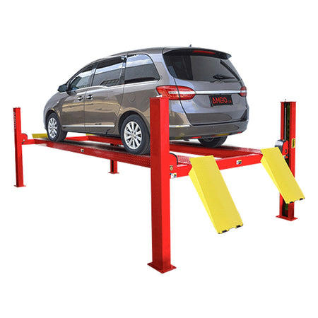 AMGO Hydraulics 14,000 lbs 4-Post Lift PRO-14, AlamoEquipment.com