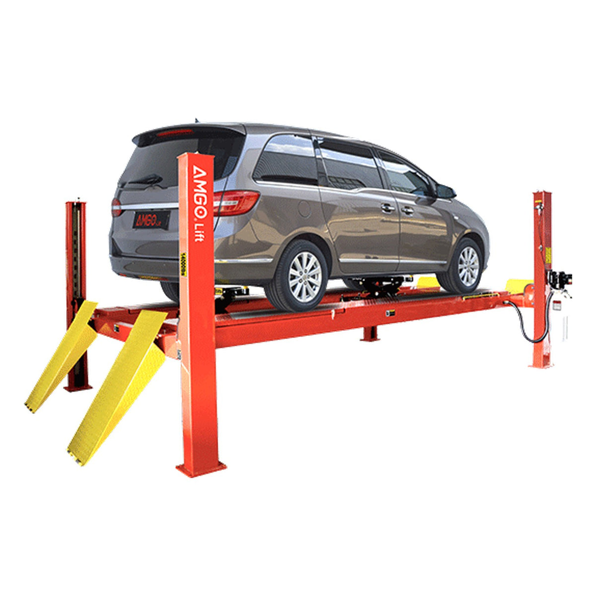 AMGO Hydraulics 14,000 lbs Alignment 4-Post Lift PRO-14AE, AlamoEquipment.com