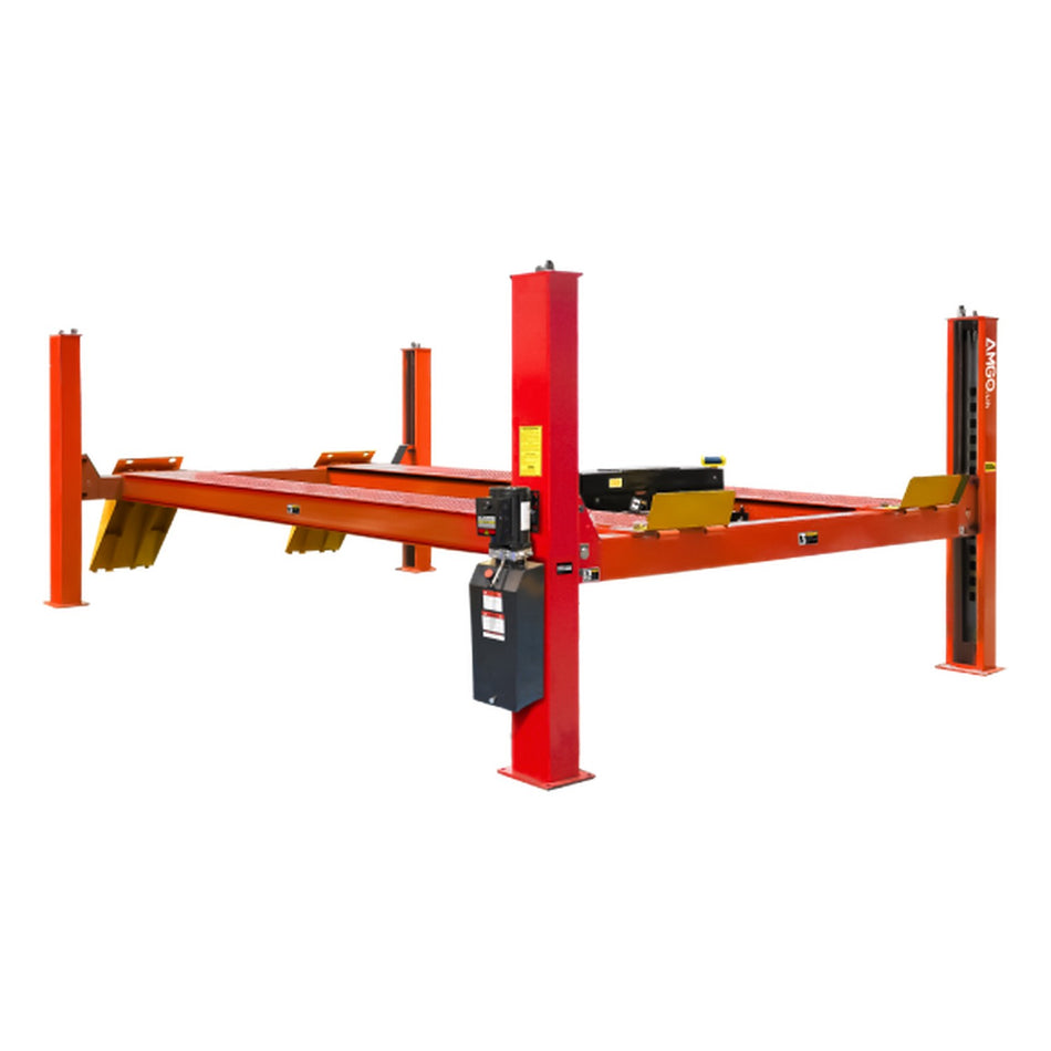 AMGO Hydraulics 30,000 lbs 4-Post Lift PRO-30E, AlamoEquipment.com
