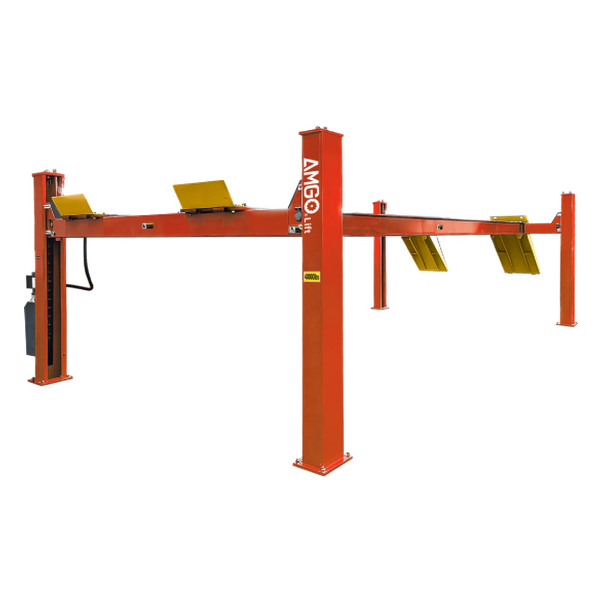 AMGO Hydraulics 40,000 lbs 4-Post Lift PRO-40, AlamoEquipment.com