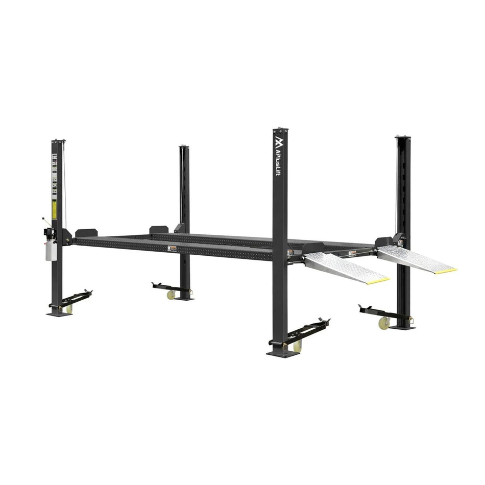 APlusLift Falcon 9000LB 4-Post Storage Car Lift #AP-9H, AlamoEquipment.com
