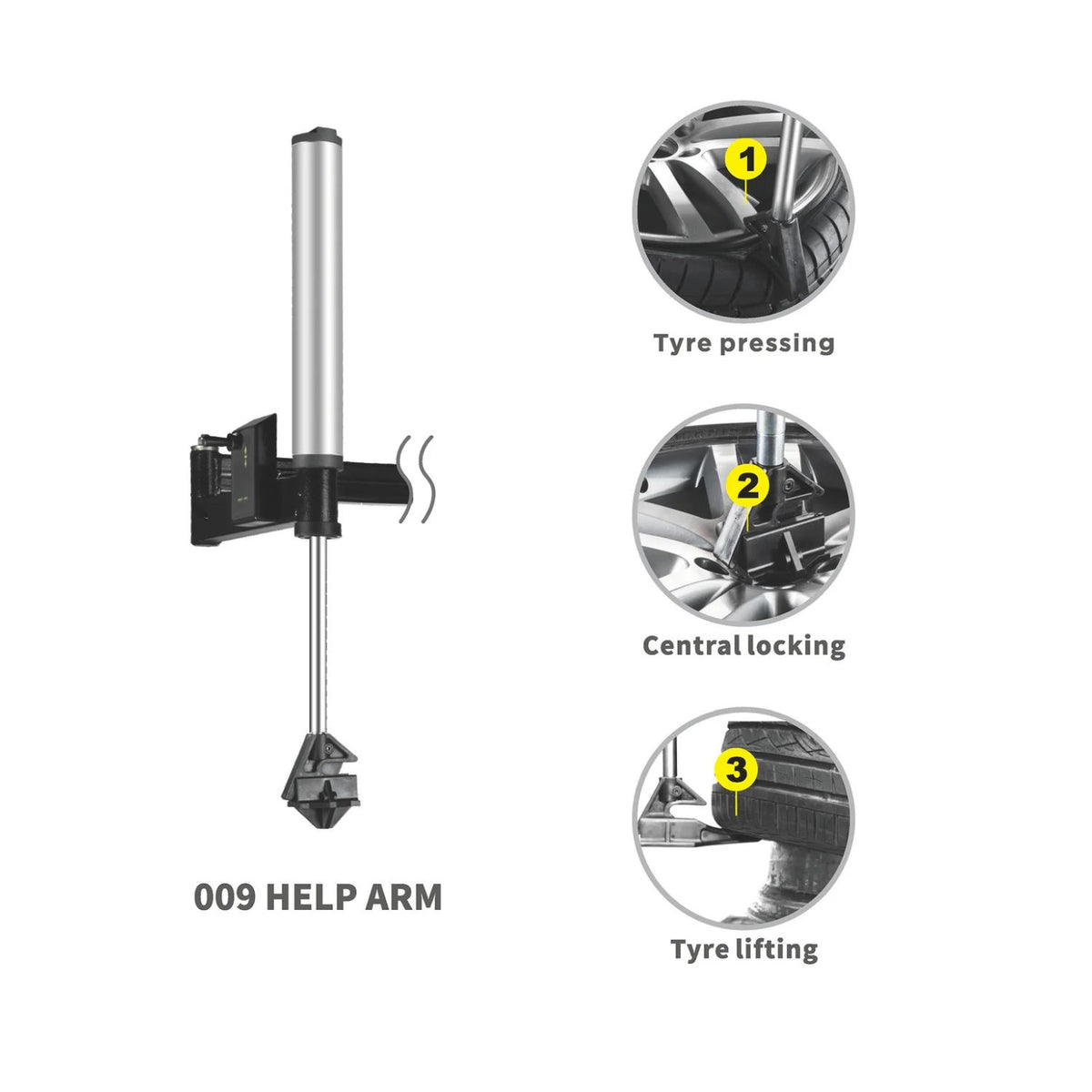 APlusLift DHM-24 (TC-2019) Tire Changer #DHM-24, AlamoEquipment.com