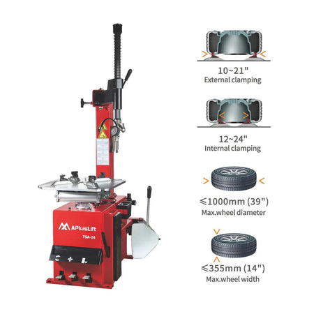 APlusLift TSA-24 (TC-200) Tire Changer #TSA-24, AlamoEquipment.com
