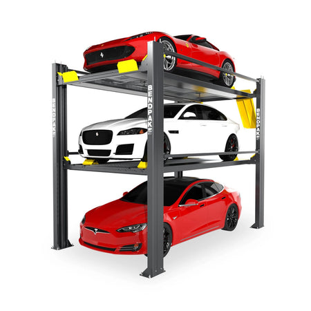 BendPak HD-973P Tri-Level Parking Lift 9,000/7,000 lb #5175238, AlamoEquipment.com