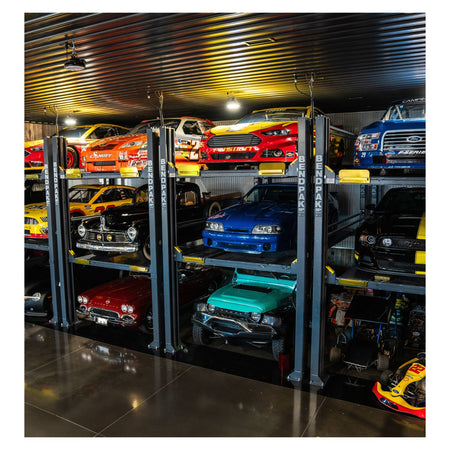 BendPak HD-973P Tri-Level Parking Lift 9,000/7,000 lb #5175238, AlamoEquipment.com