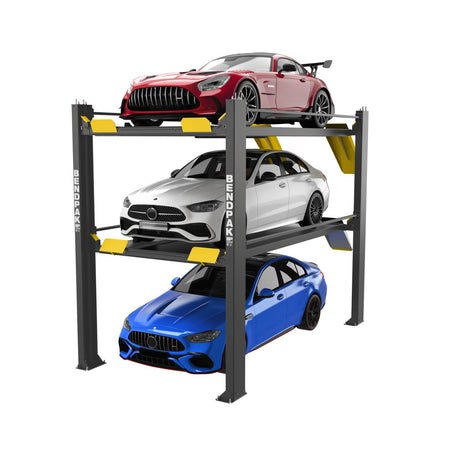 BendPak HD-973P Tri-Level Parking Lift 9,000/7,000 lb #5175238, AlamoEquipment.com